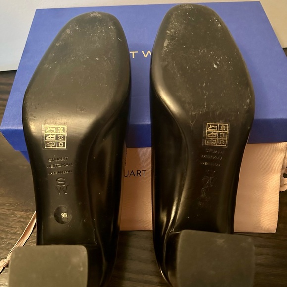 Stuart Weitzman Maeve 50 Classic Black Heels - Picture 3 of 4